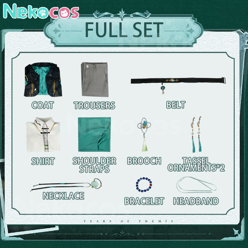 【Nekocos】Game Tears of Themis Cosplay Vilhelm·Albert·Haspran Cosplay Costume Premium Edition | Custom-Tailor
