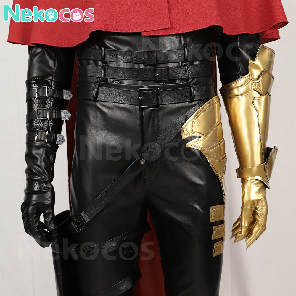 【Nekocos】Game Final Fantasy VII Cosplay Remake Vincent Valentine Cosplay Costume | In Stock