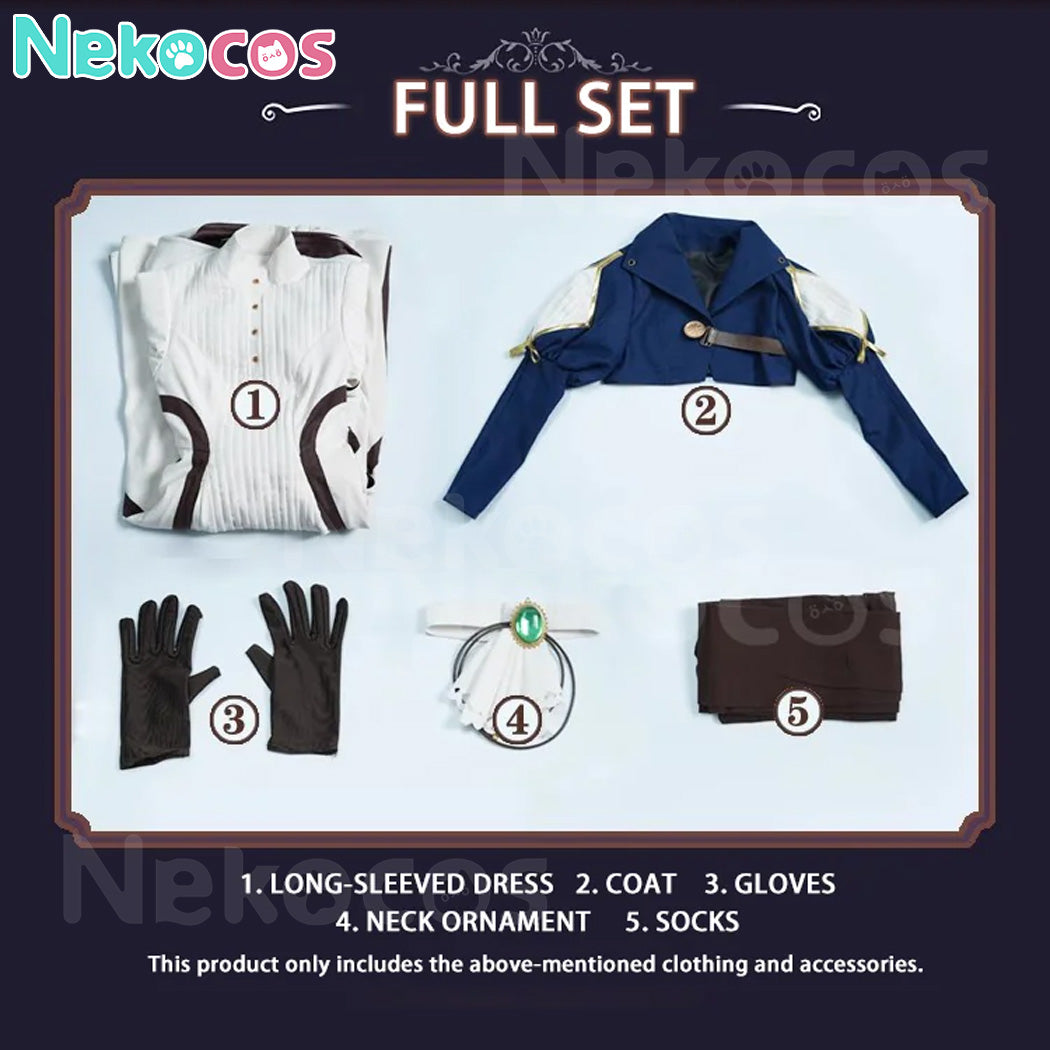 【Nekocos】Anime Violet Evergarden Cosplay Violet Evergarden Cosplay Costume | In Stock
