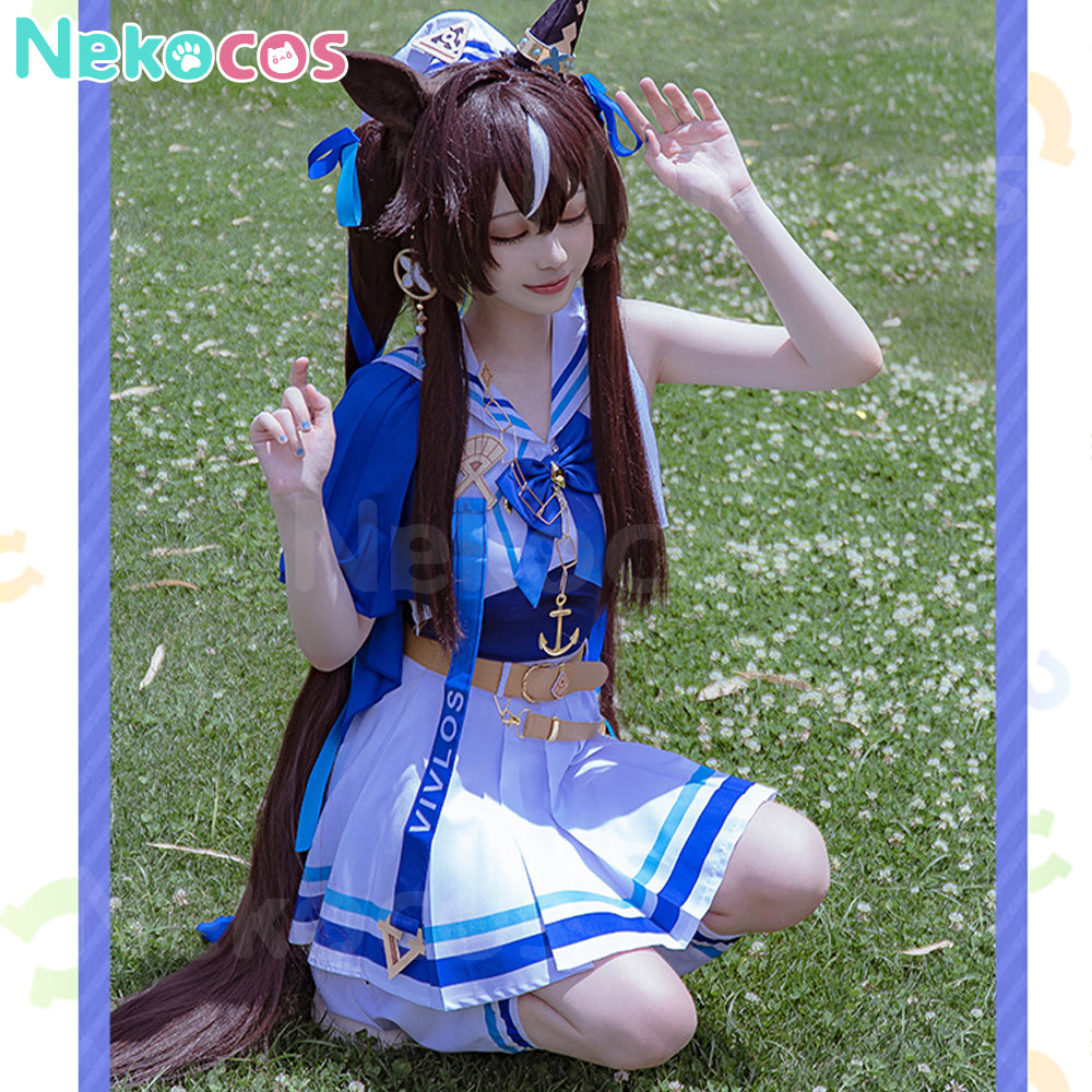 【Nekocos】Game Uma Musume Pretty Derby Cosplay Vivlos Cosplay Costume | Custom-Tailor