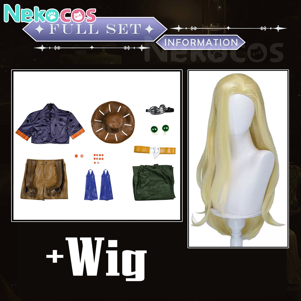 【Nekocos】Anime Cosplay Gyro Zeppeli Cosplay Costume