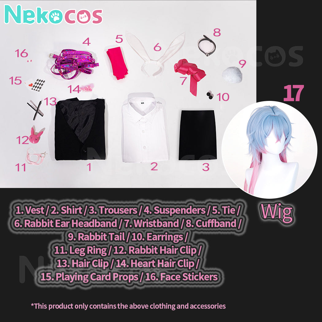 【Nekocos】Vocaloid Hatsune Miku Cosplay Rabbit Hole Gender Transition Cosplay Costume | In Stock