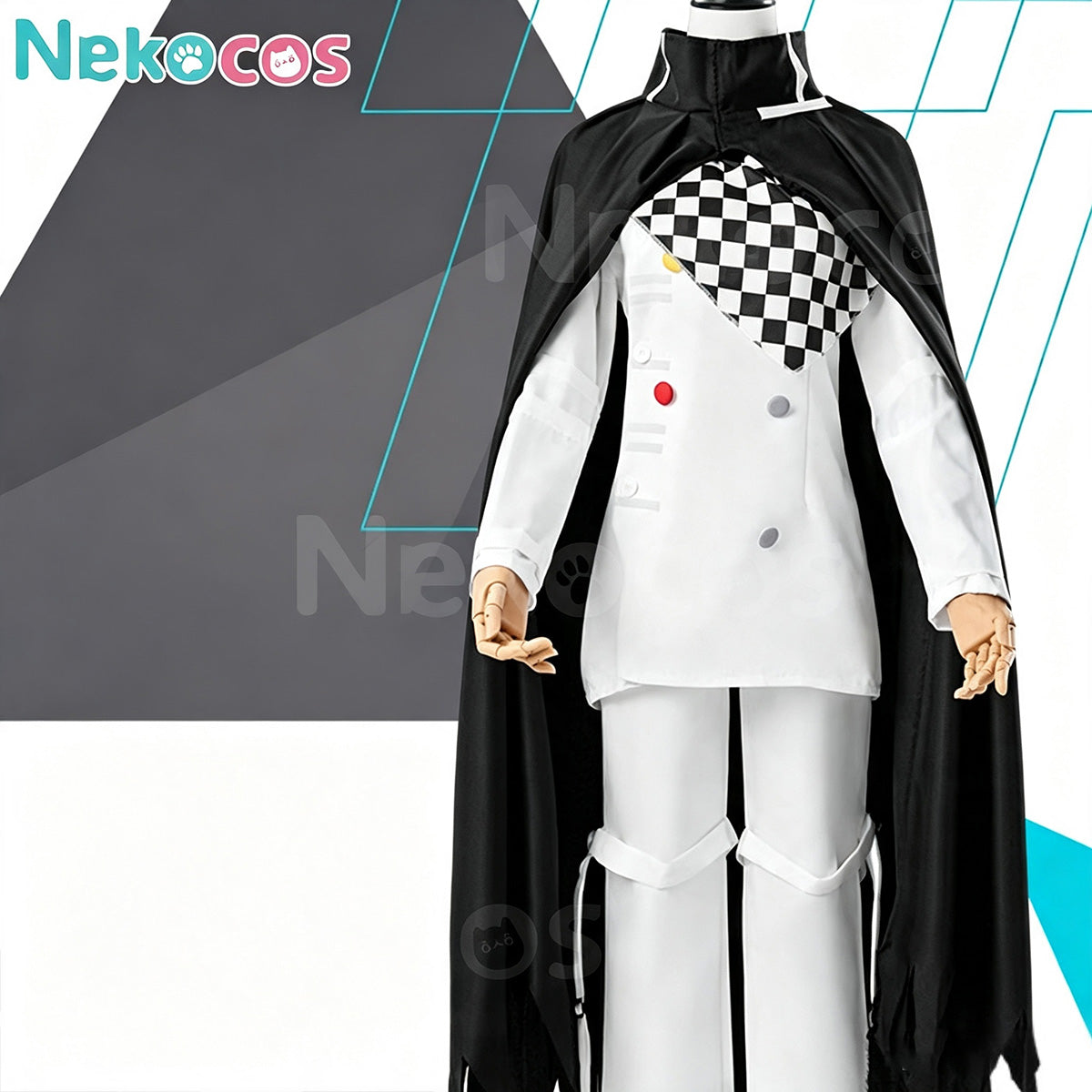 Kokichi Oma Cosplay Costume - President Ver In StockCostume,Danganronpa,Game