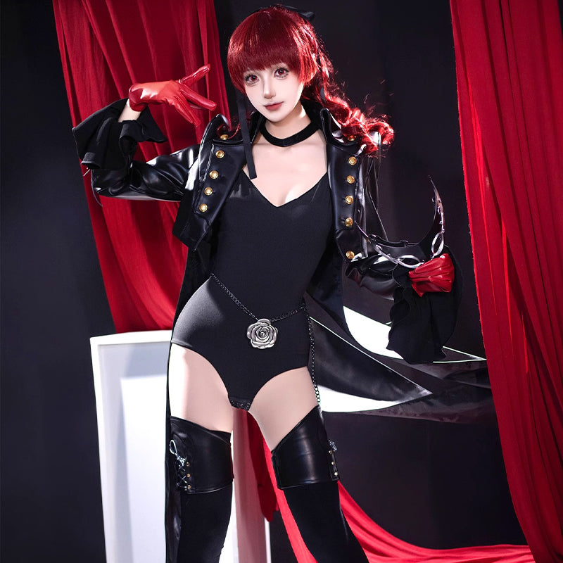 【Nekocos】Game Persona Cosplay Kasumi Yoshizawa Monster Thief Suit Cosplay Costume | In Stock
