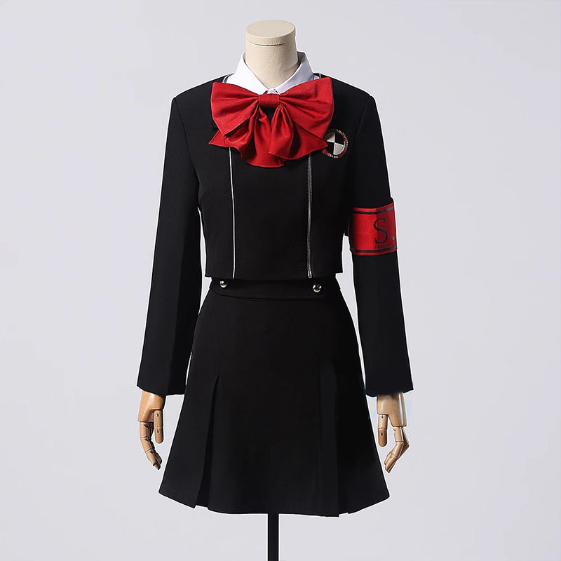 【Nekocos】Game Persona 5 Cosplay Aegis/Aigis Gekkoukan High School Cosplay Costume | In Stock