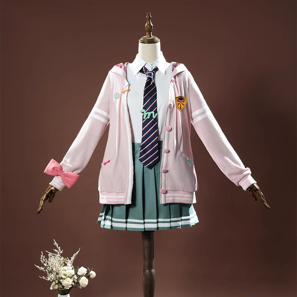 【Nekocos】Vocaloid Hatsune Miku Cosplay Miku Student Cosplay Costume | In Stock