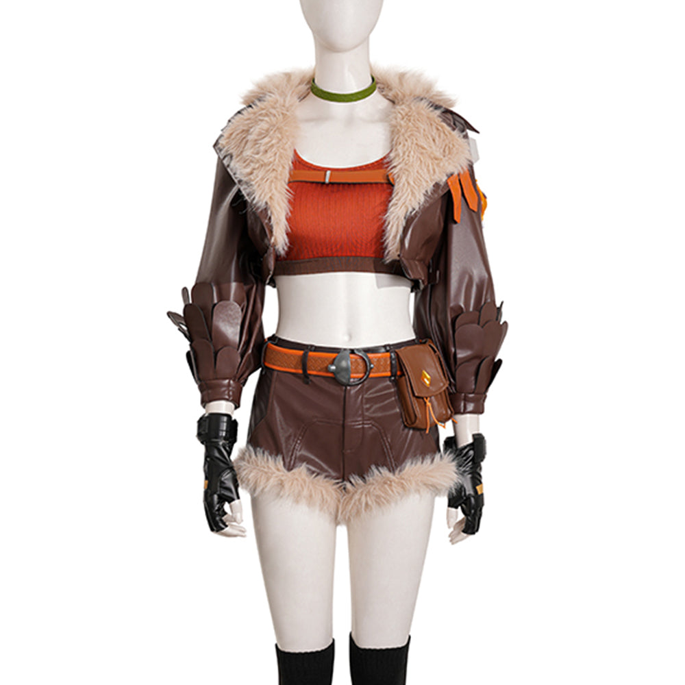 【Nekocos】Game Rivals Squirrel Girl Doreen Green Cosplay Costume | Custom-Tailor