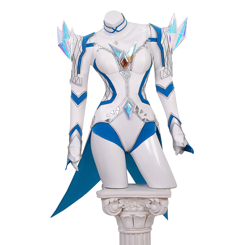 【Nekocos】Game Rivals White Queen Emma Grace Frost Cosplay Costume | Custom-Tailor