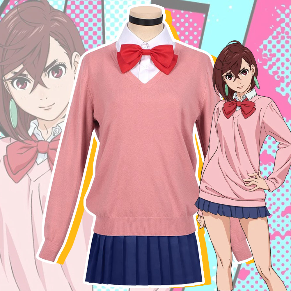 【Nekocos】Anime Dandadan Cosplay Ayase Momo School Uniform Cosplay Costume | In Stock