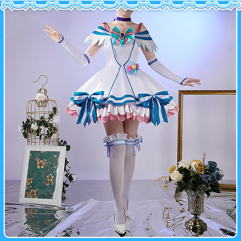 【Nekocos】Anime Pretty Cure Wonderful Cosplay Nekoyashiki Yuki Cosplay Costume Premium Edition | Pre-Sale