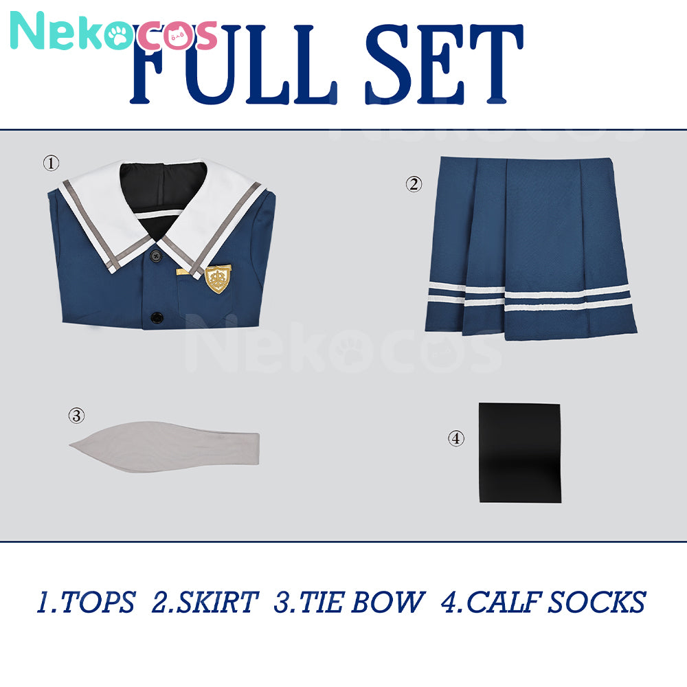 【Nekocos】Anime BanG Dream! Ave Mujica Cosplay Wakaba Mutsumi Cosplay Costume | In Stock