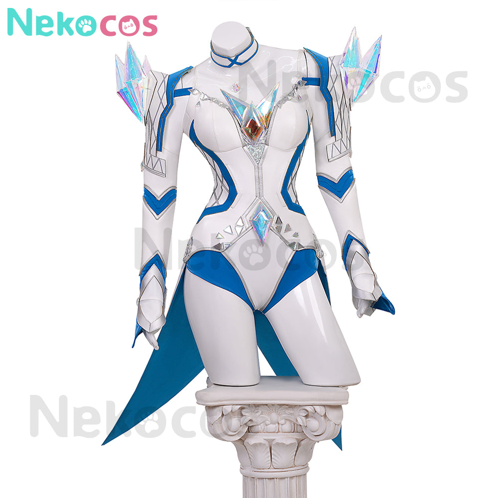 【Nekocos】Game Rivals White Queen Emma Grace Frost Cosplay Costume | Custom-Tailor