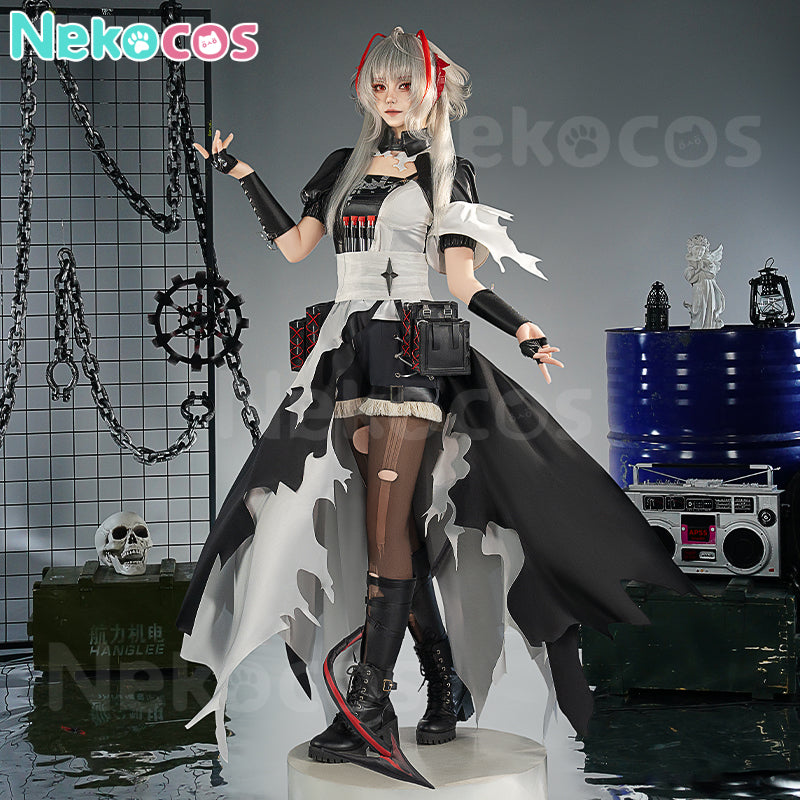 【Nekocos】Game Arknights Cosplay Wiš'adel Cosplay Costume Premium Edition | In Stock