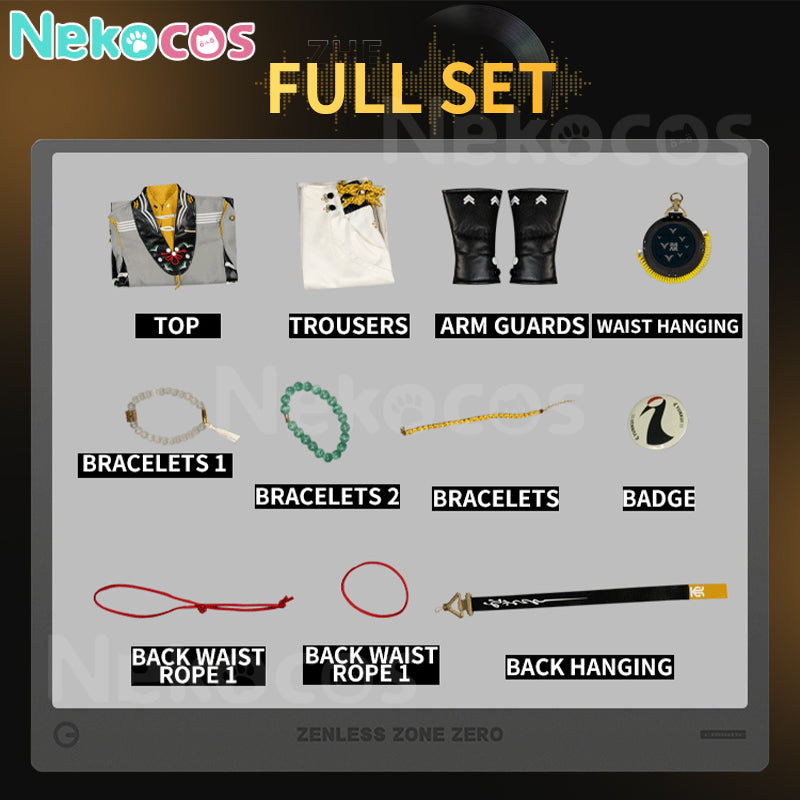 【Nekocos】Game Zenless Zone Zero Cosplay Wise Cosplay Costume Premium Edition | Pre-Sale