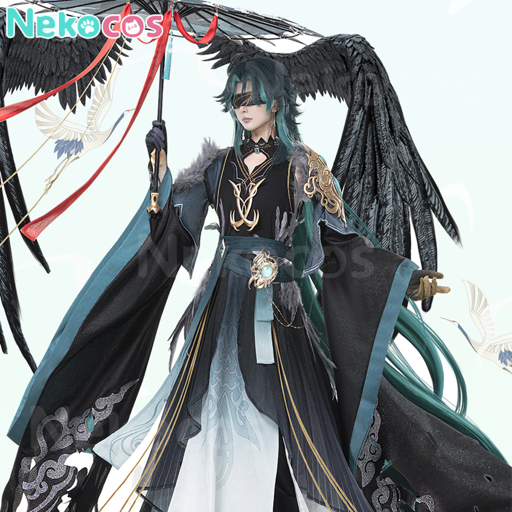 【Nekocos】Game Genshin Impact Cosplay Xiao Cosplay Costume Premium Edition | In Stock