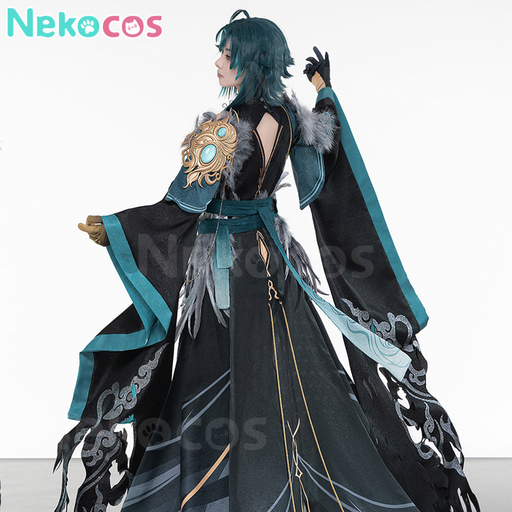 【Nekocos】Game Genshin Impact Cosplay Xiao Cosplay Costume Premium Edition | In Stock