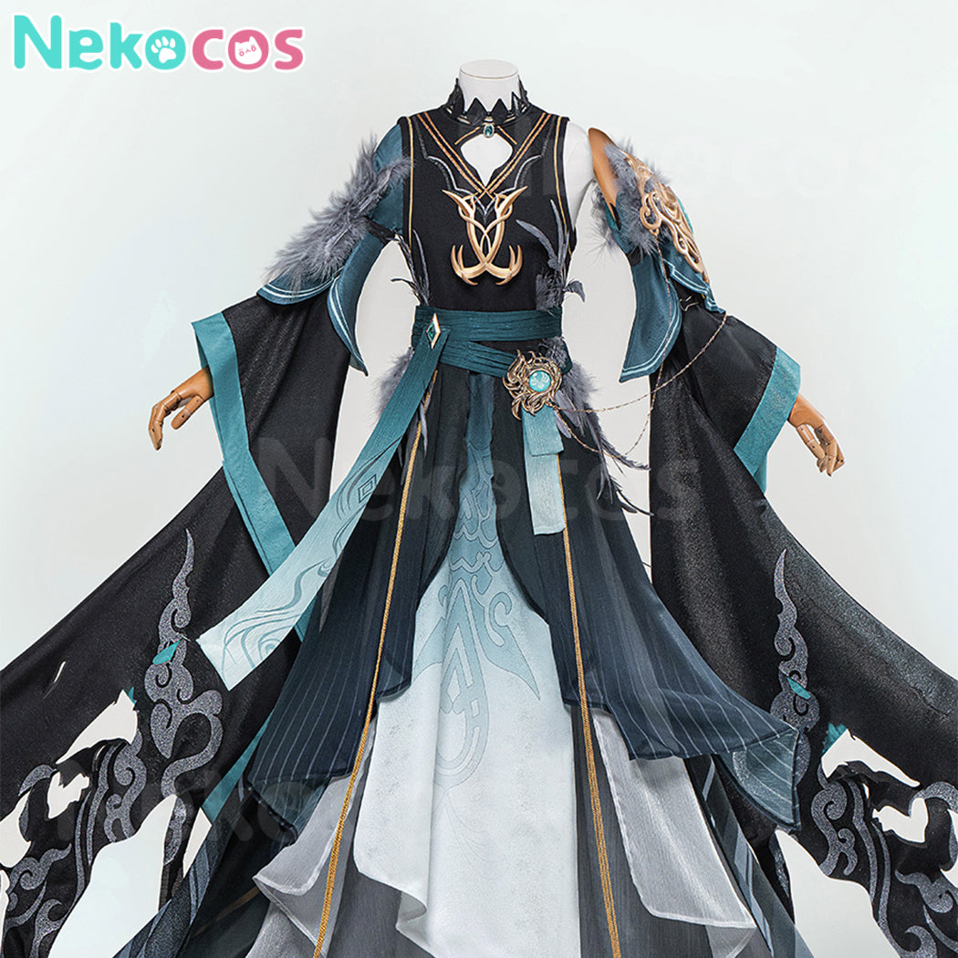 【Nekocos】Game Genshin Impact Cosplay Xiao Cosplay Costume Premium Edition | In Stock