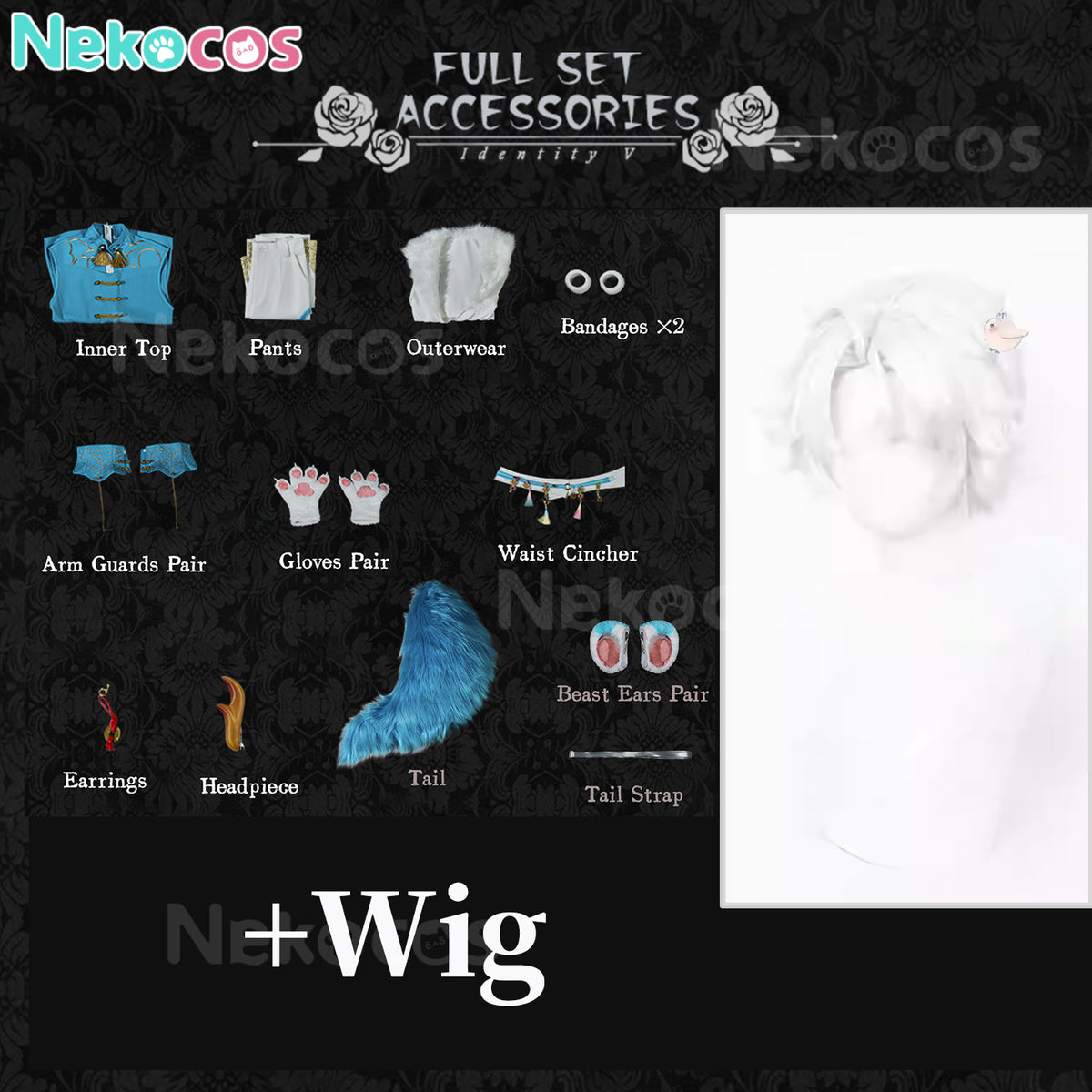 Custom-Tailored Identity V TIANLU Cosplay Costume - Premium EditionCostume,Game,Identity Ⅴ