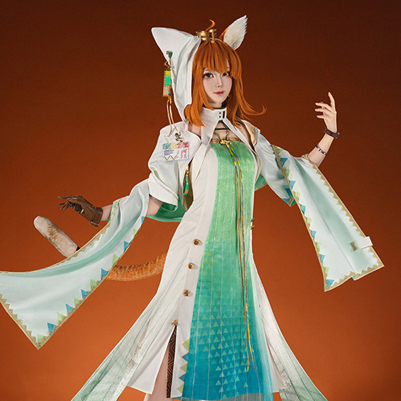 【Nekocos】Game Arknights Cosplay Papyrus Cosplay Costume Premium Edition | In Stock