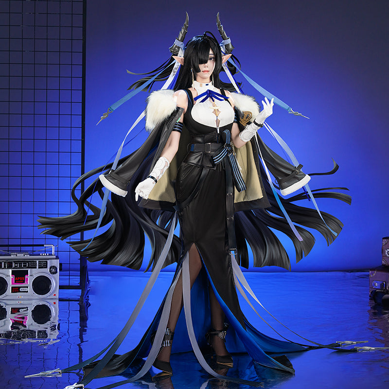 【Nekocos】Game Arknights Cosplay The Northwind Witch Cosplay Costume Premium Edition | In Stock