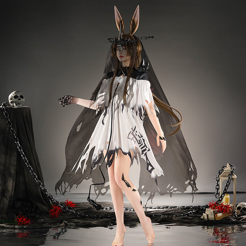 【Nekocos】Game Arknights Cosplay Amiya Cosplay Costume Premium Edition | In Stock