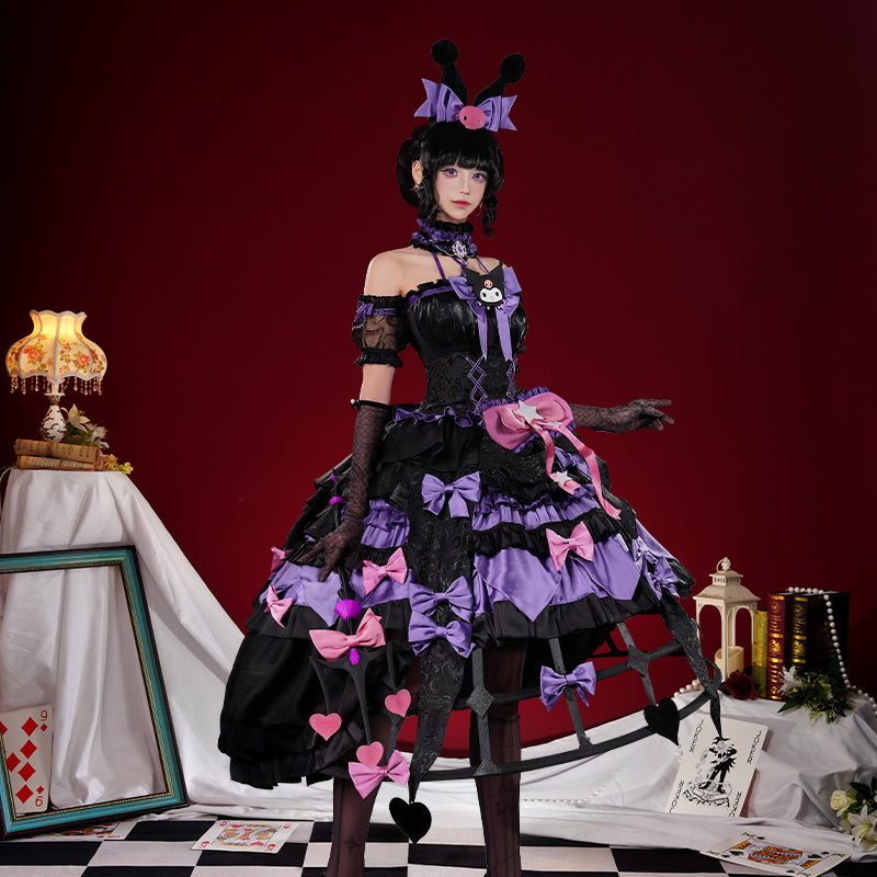 【Nekocos】Game Identity Ⅴ Cosplay Merry Kuromi Bloody Queen Mary Cosplay Costume Premium Edition | In Stock