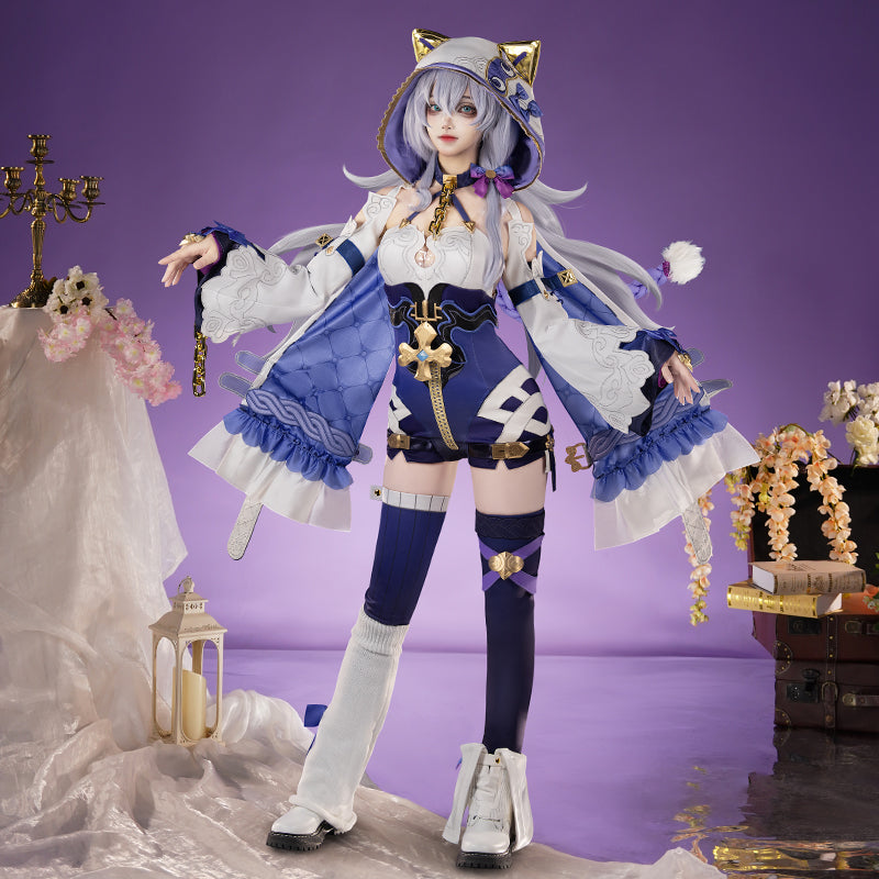 【Nekocos】Game Honkai Impact 3rd Cosplay Theresa Apocalypse Costume Premium Edition | In Stock