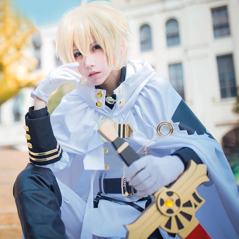 【Nekocos】Anime Seraph Of The End/Owari no Seraph Cosplay Mikaela Hyakuya Costume Halloween | In Stock