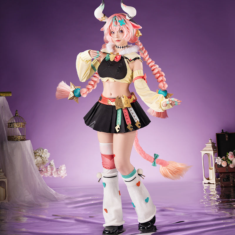【Nekocos】Game Genshin Impact Cosplay Varesa Cosplay Costume Premium Edition | In Stock