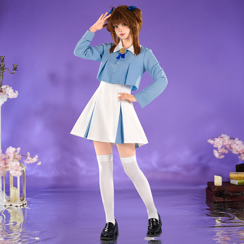 【Nekocos】Anime Cardcaptor Sakura Cosplay Kinomoto Sakura Dating Cosplay Costume Premium Edition | In Stock