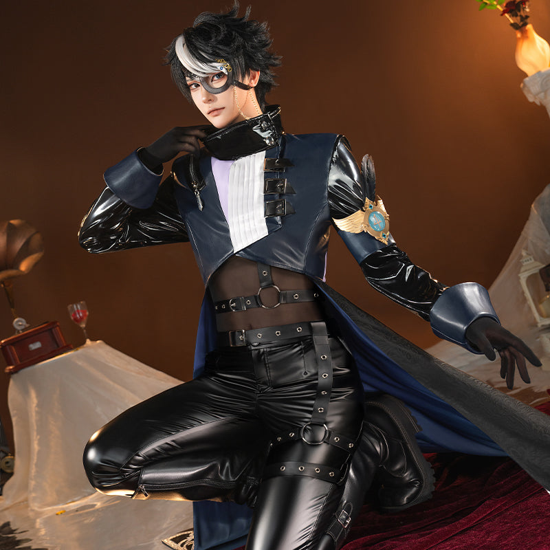 【Nekocos】Game Identity V Cosplay Seer (Eli Clark) skin Noir Cosplay Costume Premium Edition | Custom-Tailor