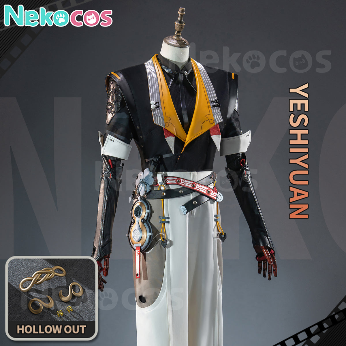 【Nekocos】Game Zenless Zone Zero Cosplay YeShiyuan Cosplay Costume Premium Edition