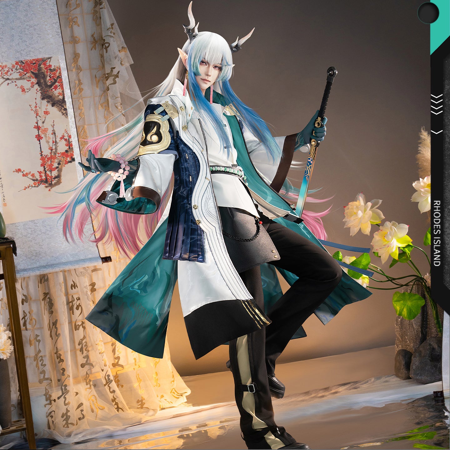 【Nekocos】Game Arknights Cosplay Yi Cosplay Costume Premium Edition | Custom-Tailor