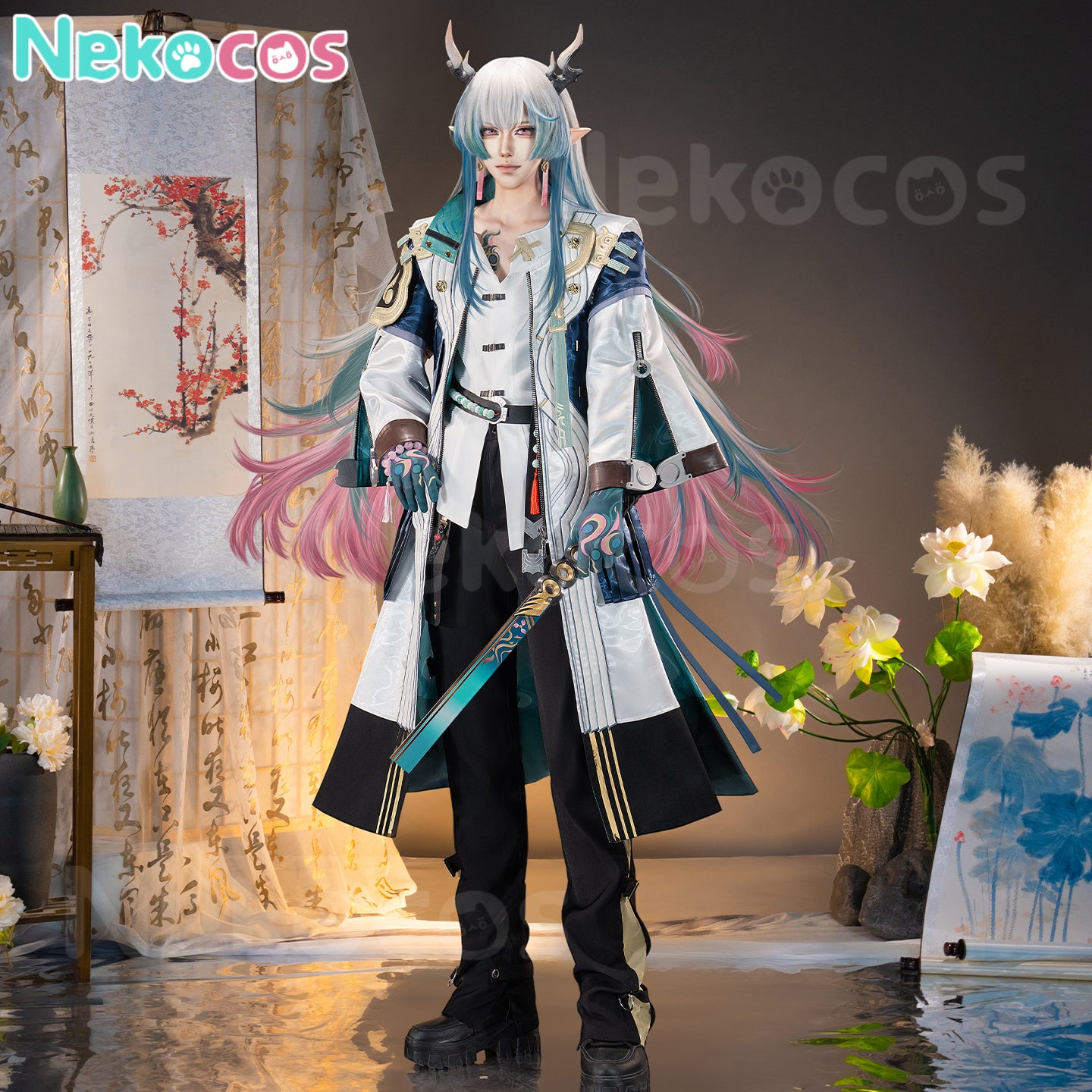 【Nekocos】Game Arknights Cosplay Yi Cosplay Costume Premium Edition | Custom-Tailor