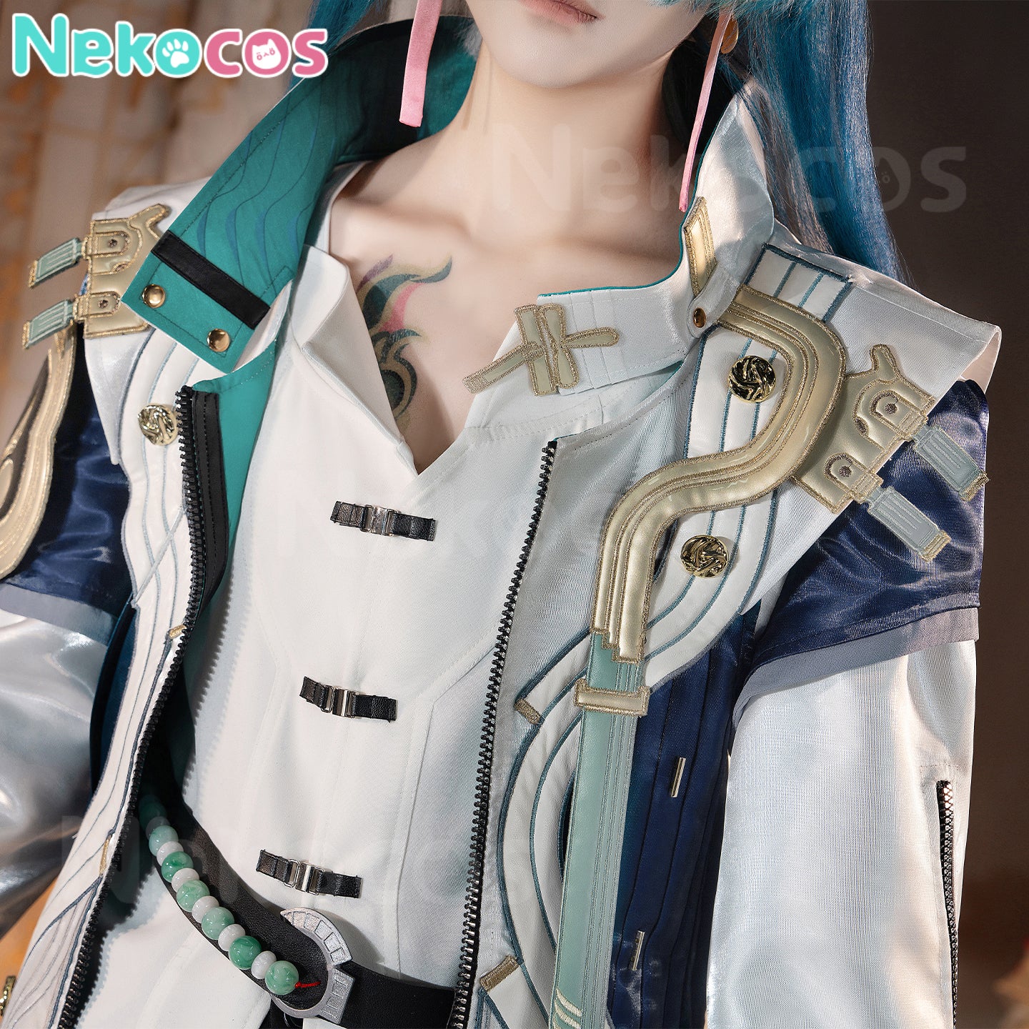 【Nekocos】Game Arknights Cosplay Yi Cosplay Costume Premium Edition | Custom-Tailor