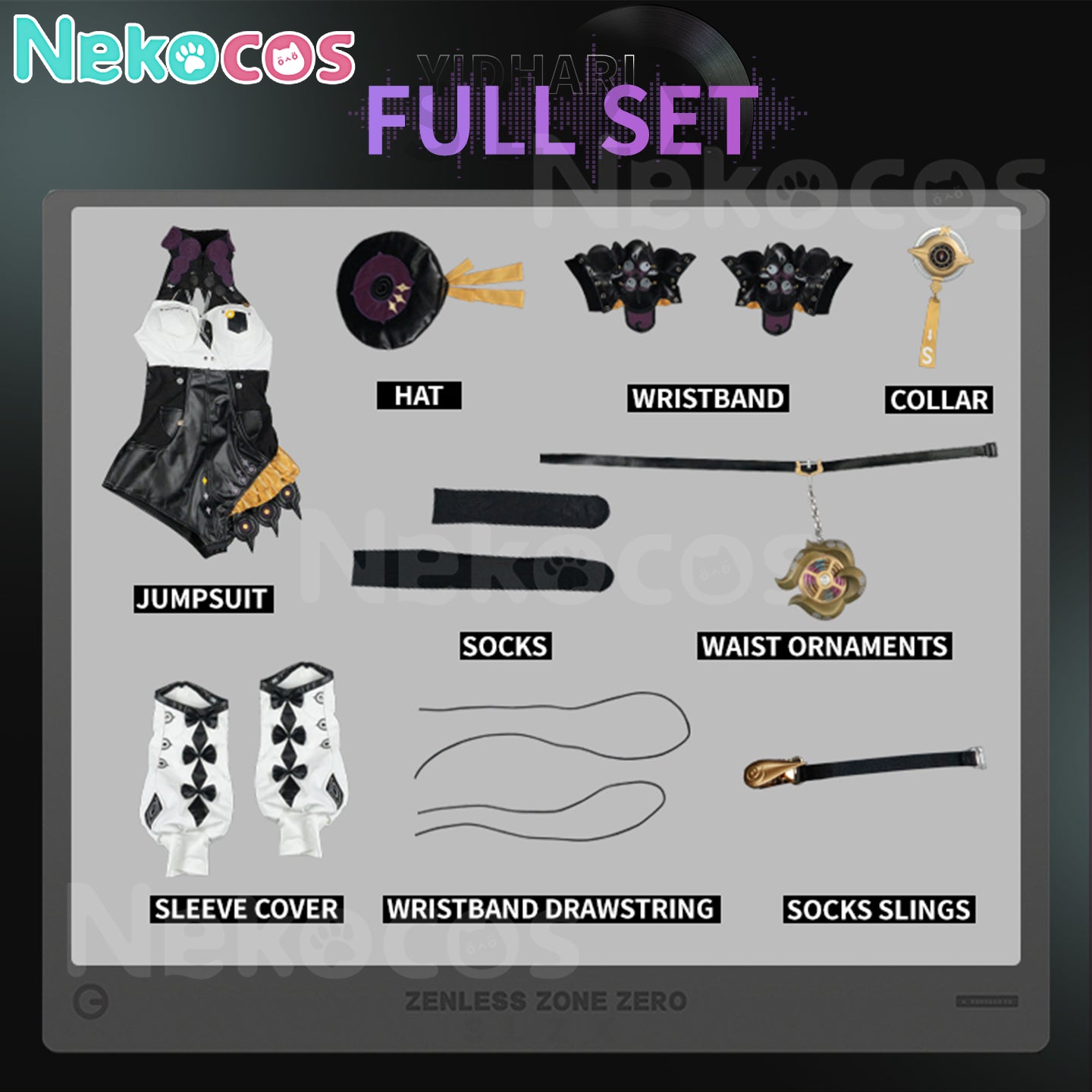 【Nekocos】Game Zenless Zone Zero Cosplay Yidhari Murphy Cosplay Costume Premium Edition | Custom-Tailor