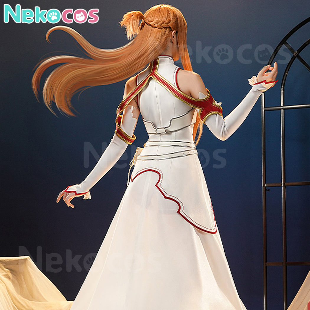 【Nekocos】Anime Sword Art Online Cosplay Yuuki Asuna Cosplay Costume | In Stock