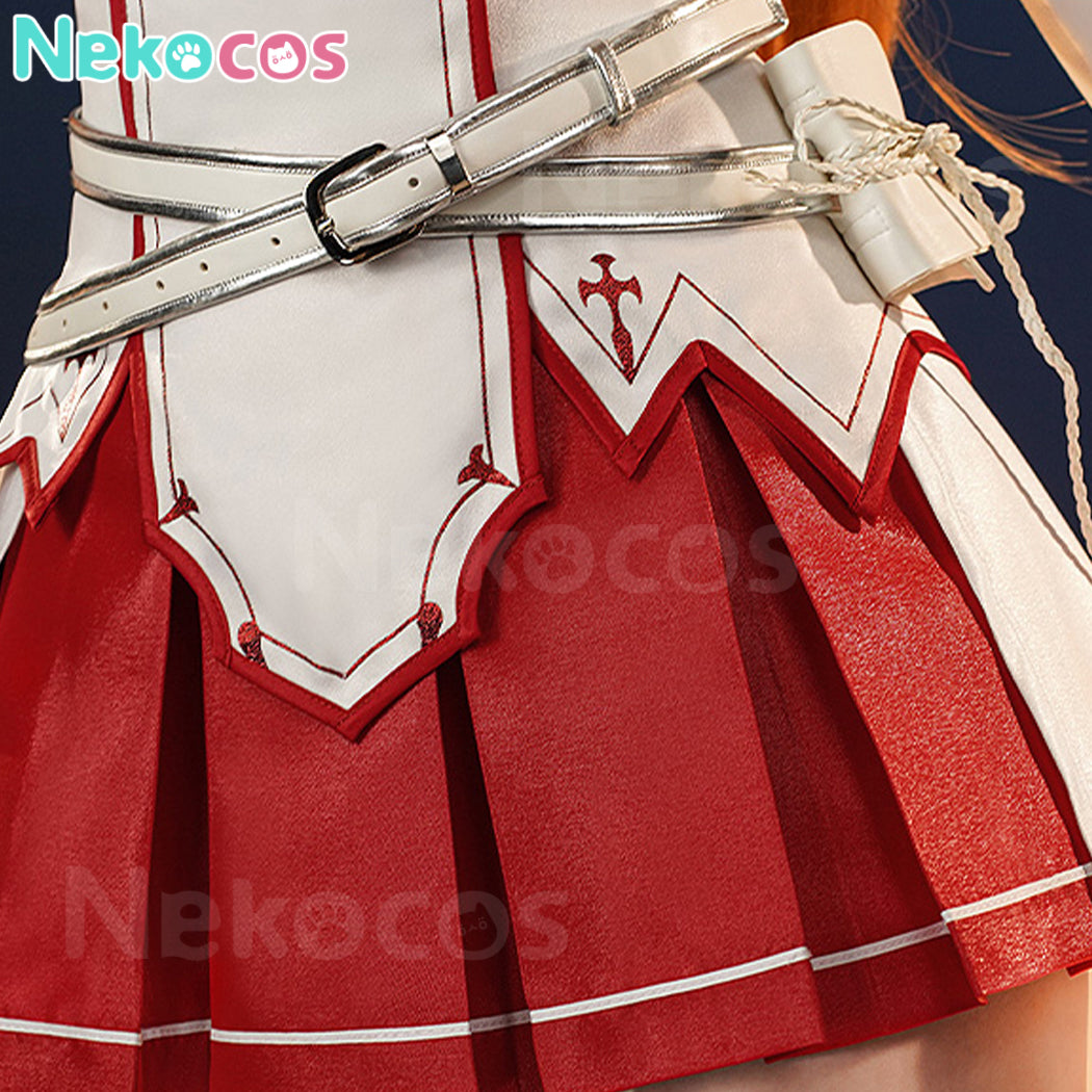 【Nekocos】Anime Sword Art Online Cosplay Yuuki Asuna Cosplay Costume | In Stock