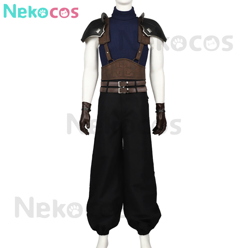 【Nekocos】Game Final Fantasy VII Cosplay Zack·Fair Cosplay Costume | Custom-Tailor