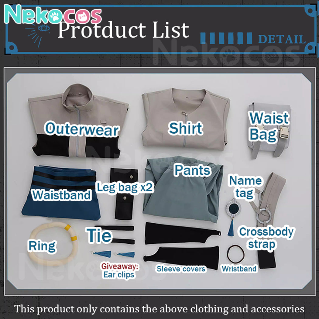 【Nekocos】Anime Cosplay Zanka Nijiku Cosplay Costume | Custom-Tailor