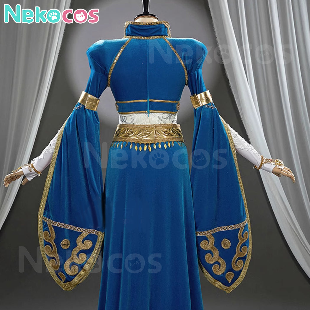 【Nekocos】Game The Legend of Zelda Cosplay Zelda Cosplay Costume Premium Edition | Custom-Tailor