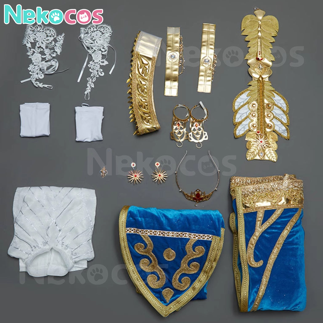 【Nekocos】Game The Legend of Zelda Cosplay Zelda Cosplay Costume Premium Edition | Custom-Tailor
