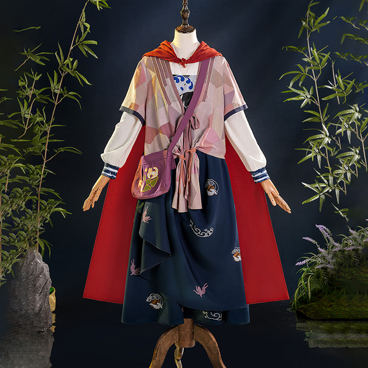 【Nekocos】Game Where Winds Meet Cosplay Zhou Hongxian Cosplay Costume | Custom-Tailor