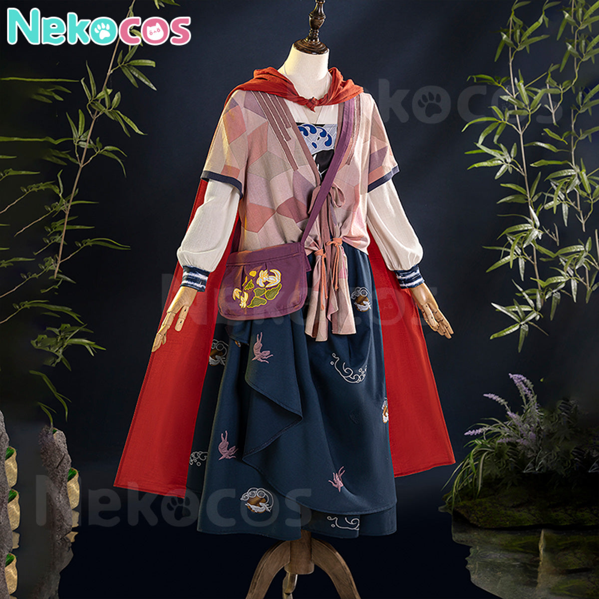 【Nekocos】Game Where Winds Meet Cosplay Zhou Hongxian Cosplay Costume | Custom-Tailor