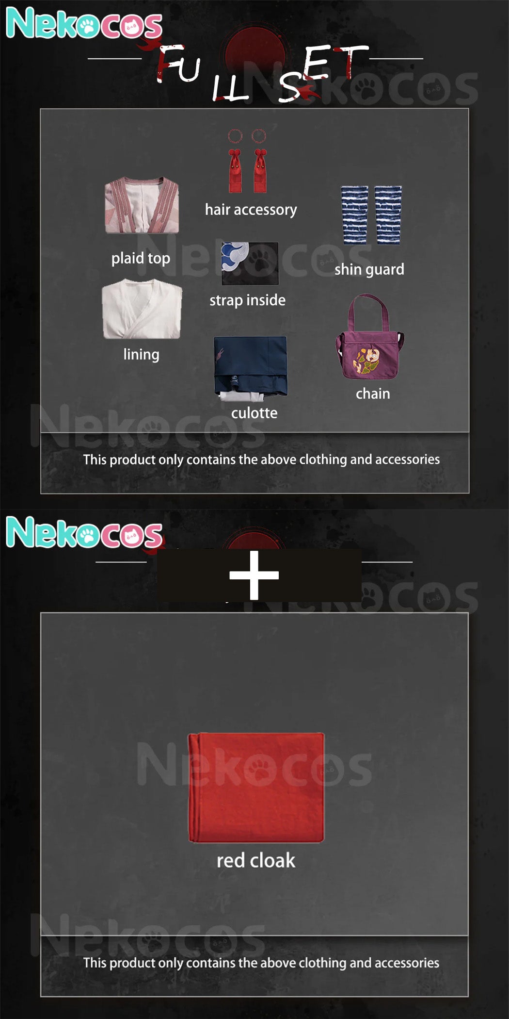 【Nekocos】Game Where Winds Meet Cosplay Zhou Hongxian Cosplay Costume | Custom-Tailor