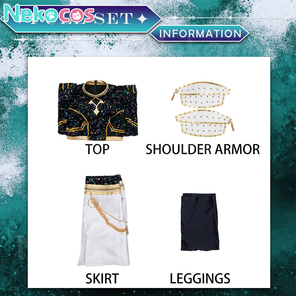 【Nekocos】Anime KPop Demon Hunters Cosplay Zoey Cosplay Costume | Pre-Sale