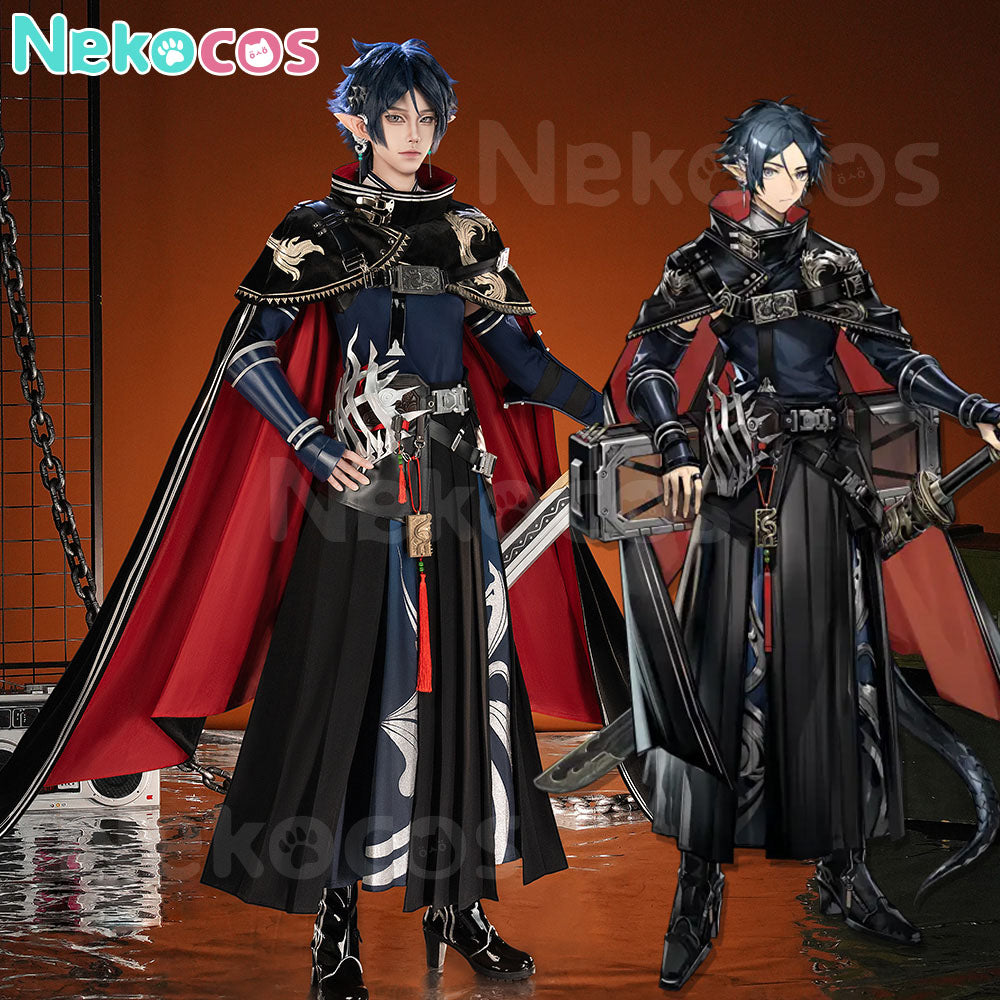 【Nekocos】Game Arknights Cosplay Zuo Le Cosplay Costume Premium Edition | Custom-Tailor