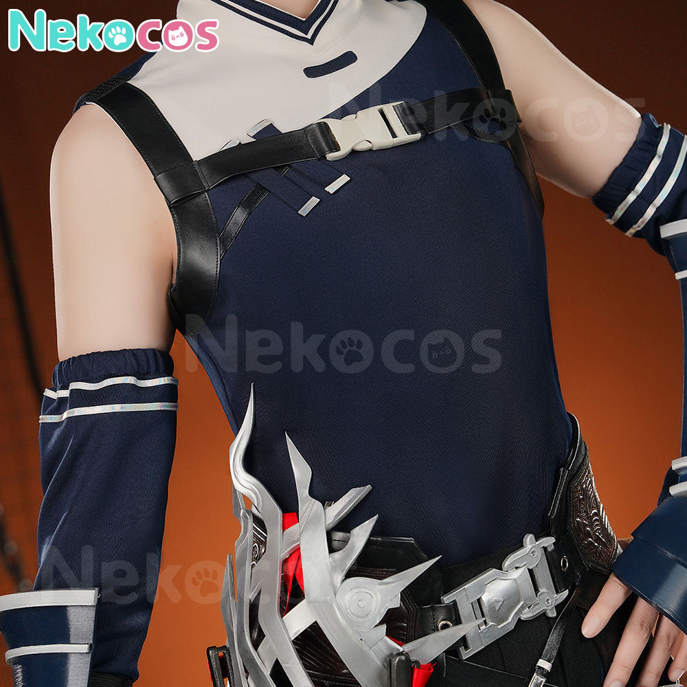 【Nekocos】Game Arknights Cosplay Zuo Le Cosplay Costume Premium Edition | Custom-Tailor