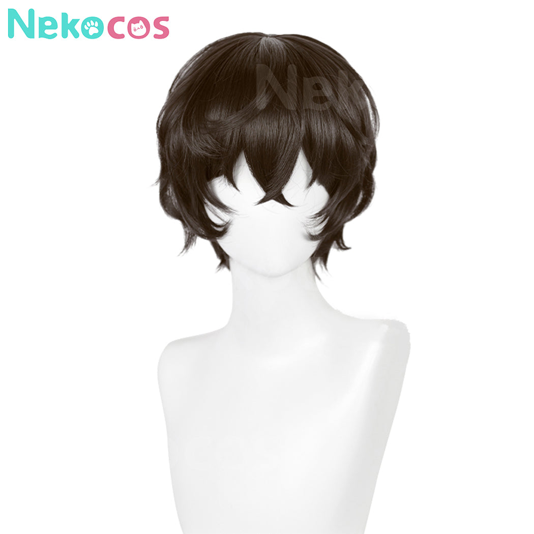 【Nekocos】Anime Bungo Stray Dogs Cosplay Dazai Cosplay Wig | In Stock