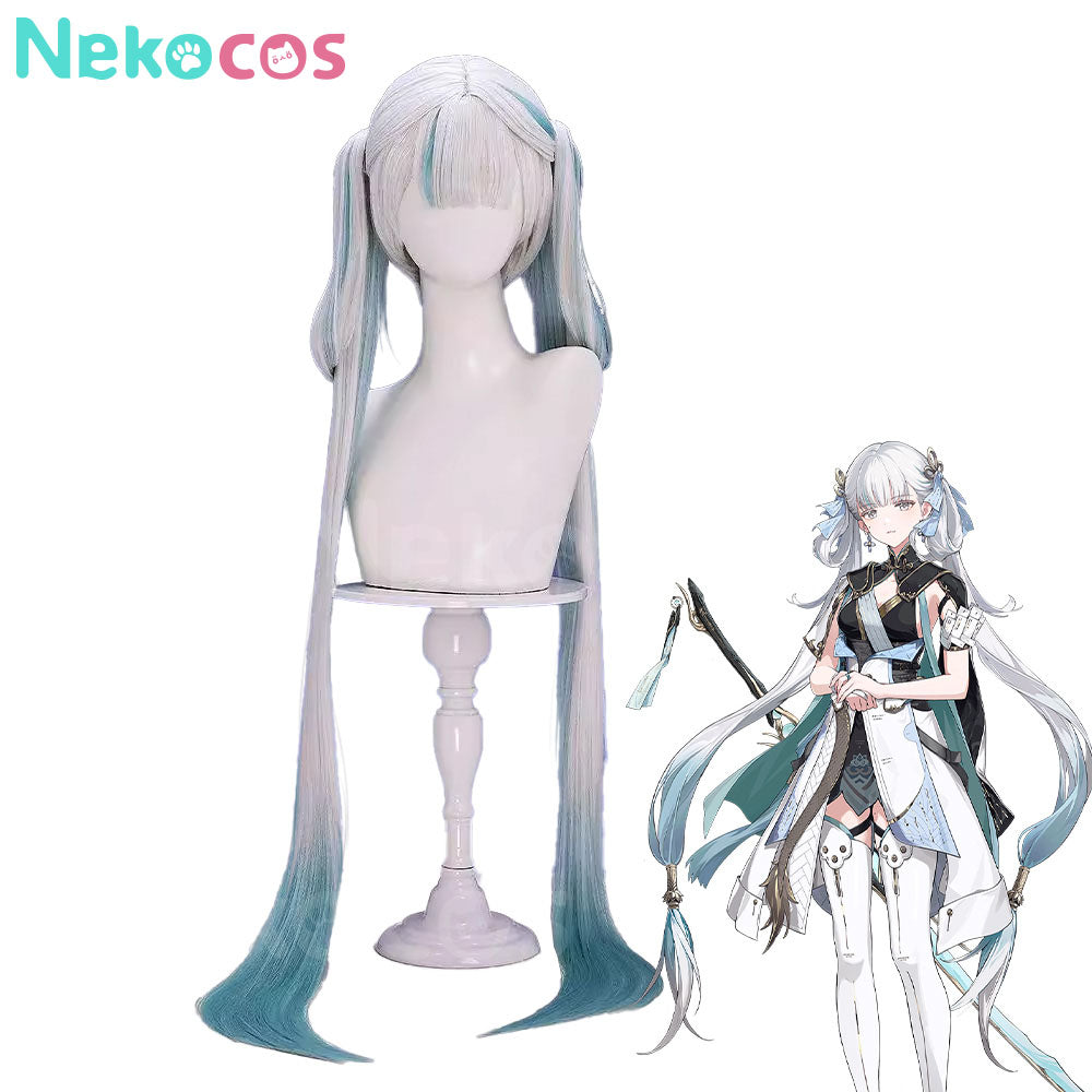 【Auf Lager】Spiel Wuthering Waves Cosplay Jinhsi Cosplay Perücke